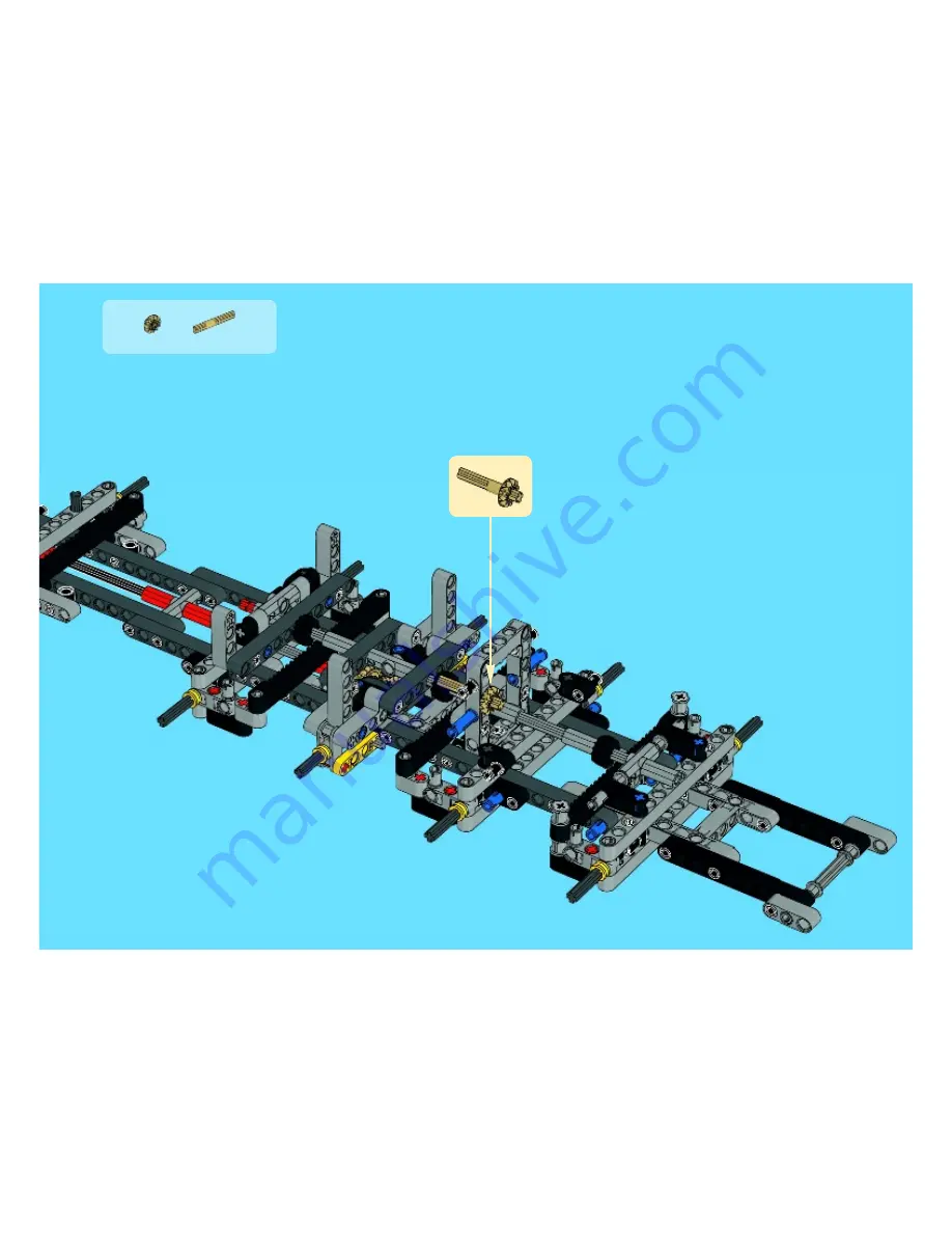 LEGO 42009 Technic Building Instructions Download Page 49