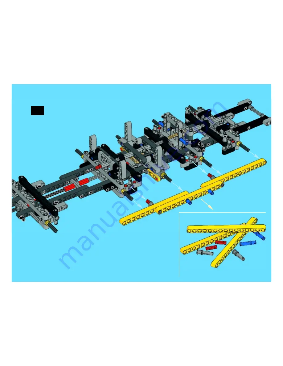 LEGO 42009 Technic Building Instructions Download Page 55