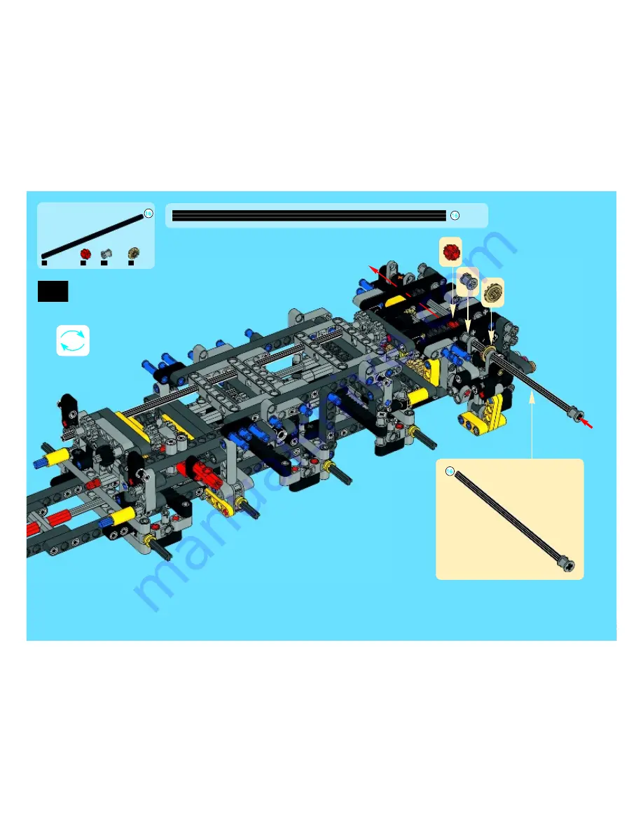 LEGO 42009 Technic Building Instructions Download Page 126