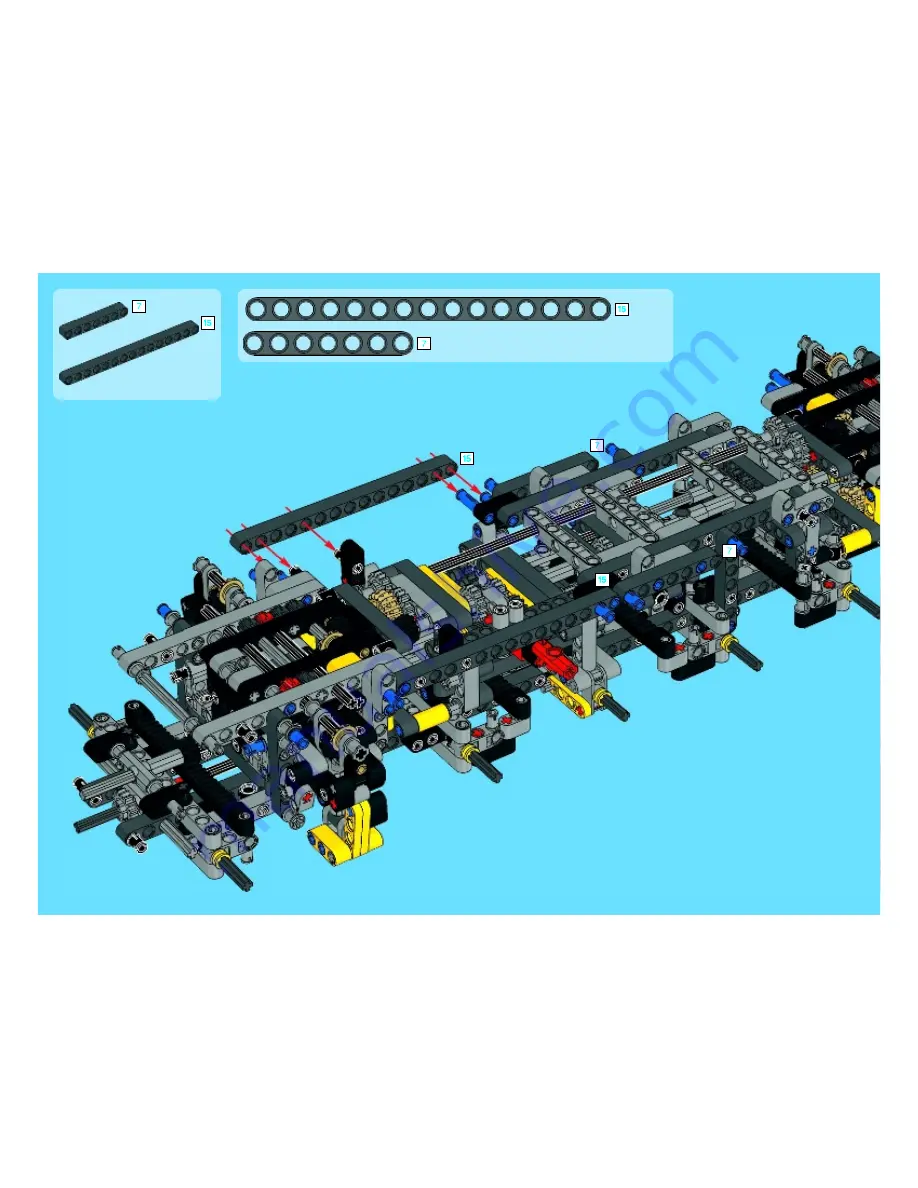 LEGO 42009 Technic Building Instructions Download Page 166