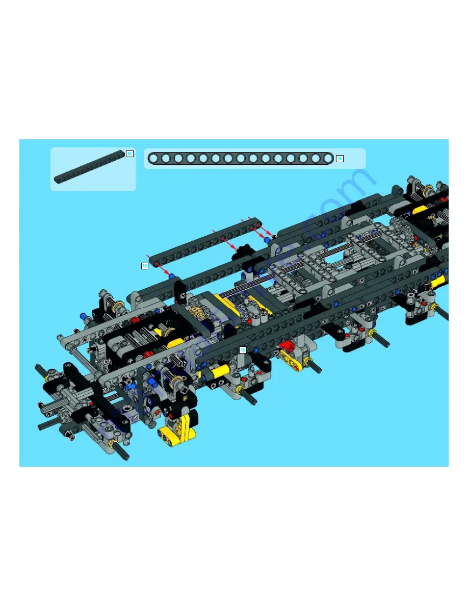 LEGO 42009 Technic Building Instructions Download Page 173