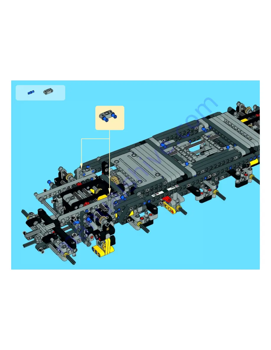 LEGO 42009 Technic Building Instructions Download Page 184