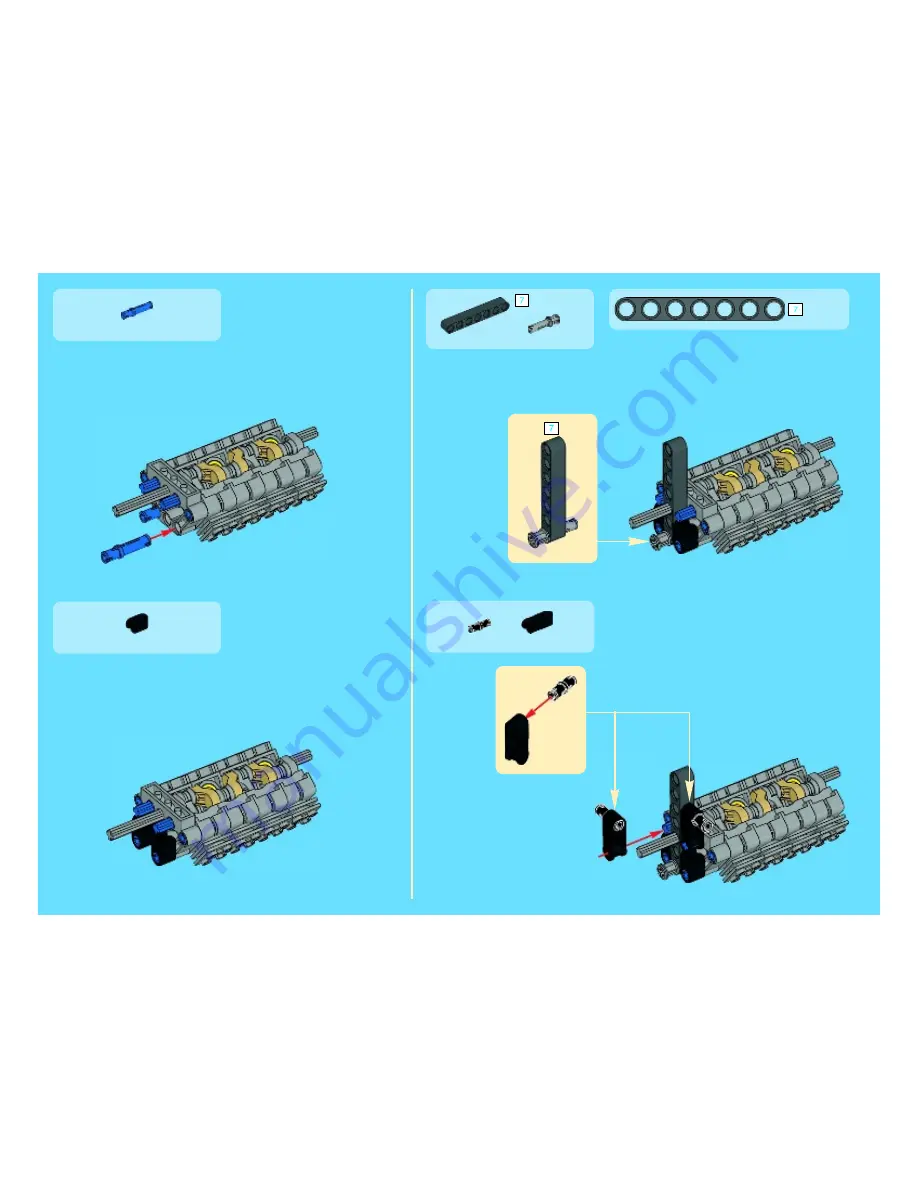 LEGO 42009 Technic Building Instructions Download Page 188