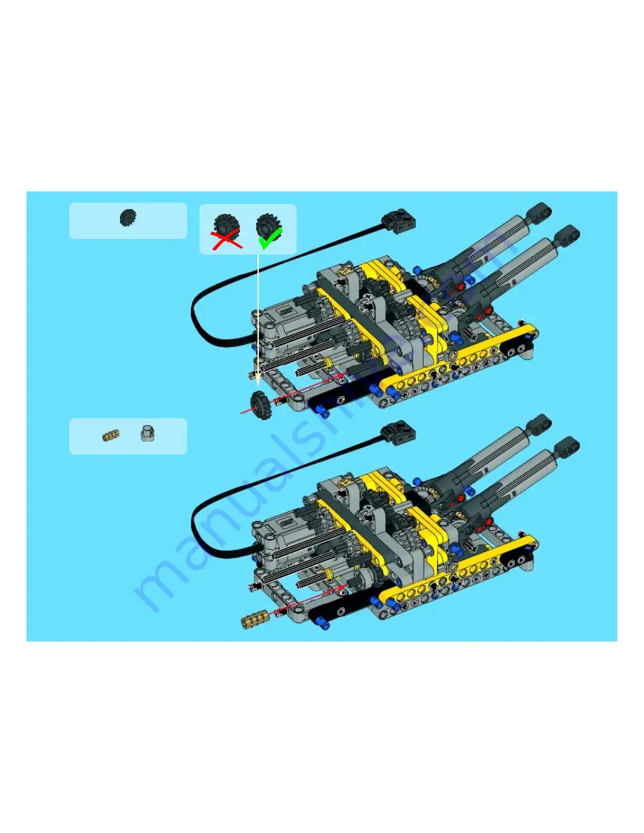 LEGO 42009 Technic Скачать руководство пользователя страница 277