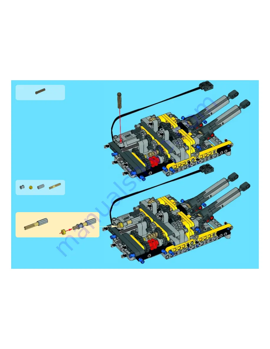 LEGO 42009 Technic Скачать руководство пользователя страница 282