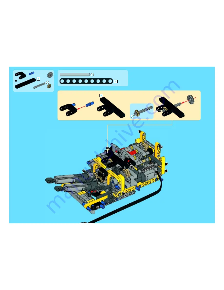 LEGO 42009 Technic Скачать руководство пользователя страница 296