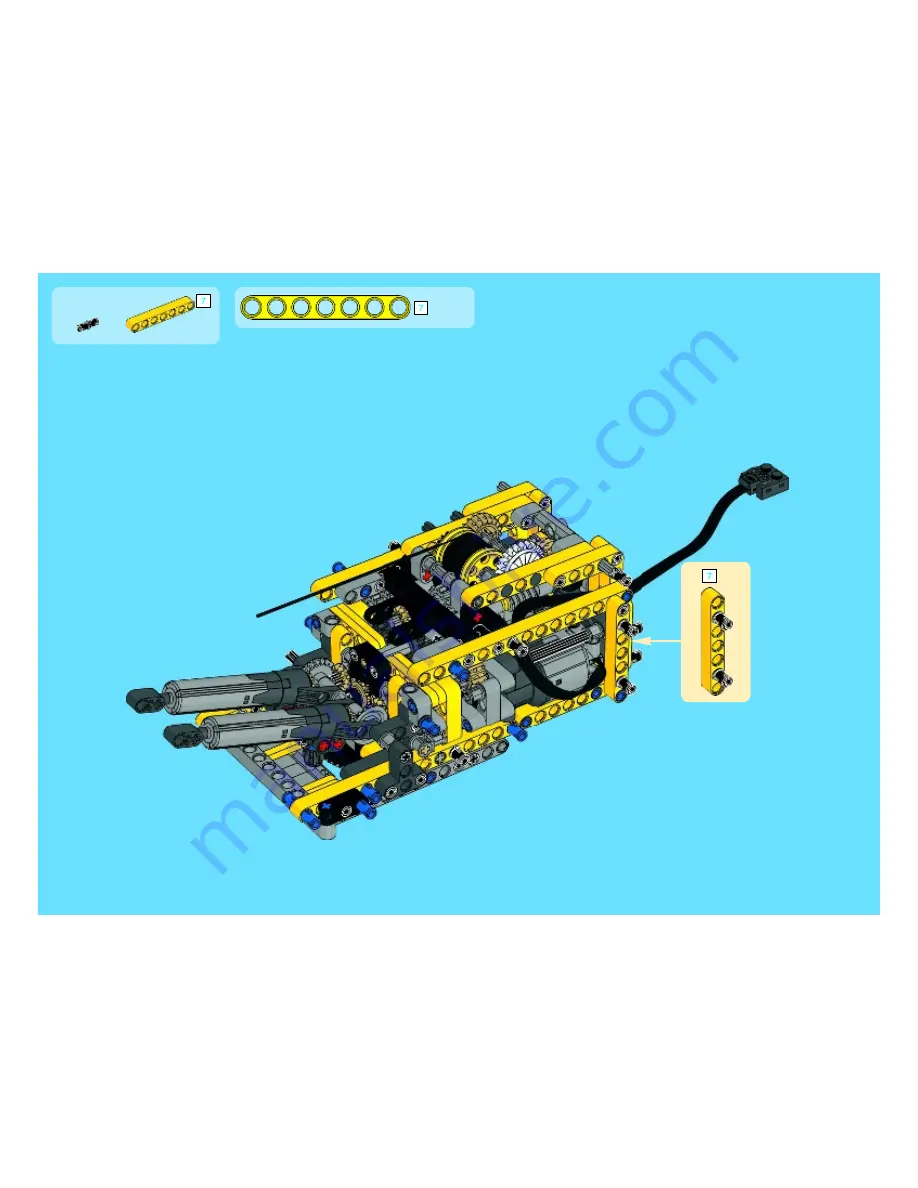 LEGO 42009 Technic Скачать руководство пользователя страница 304