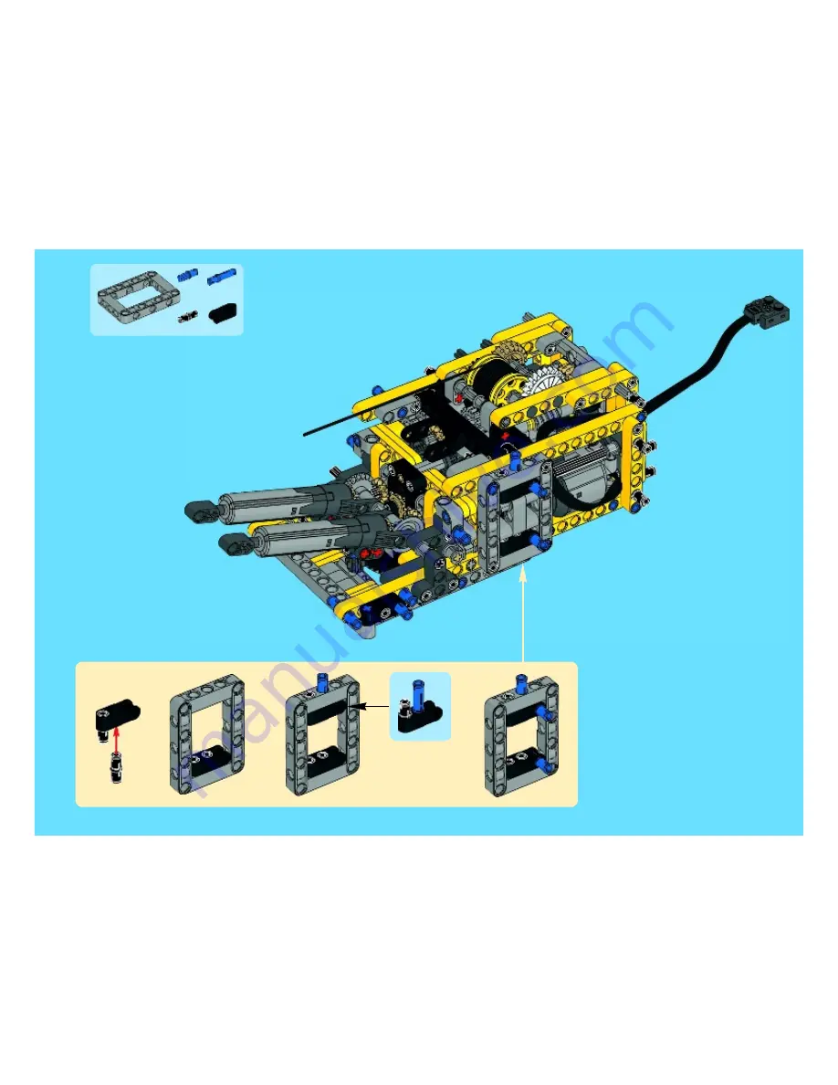 LEGO 42009 Technic Скачать руководство пользователя страница 305