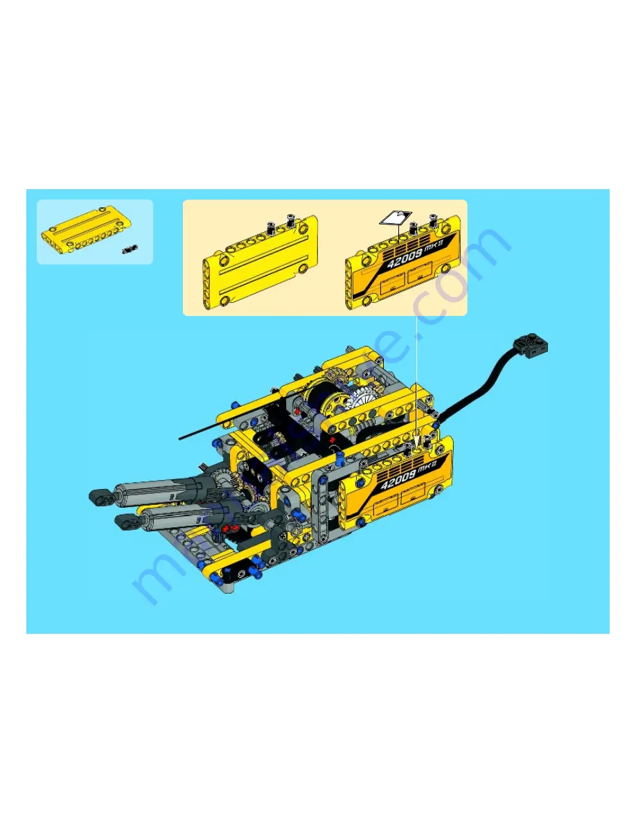 LEGO 42009 Technic Скачать руководство пользователя страница 306