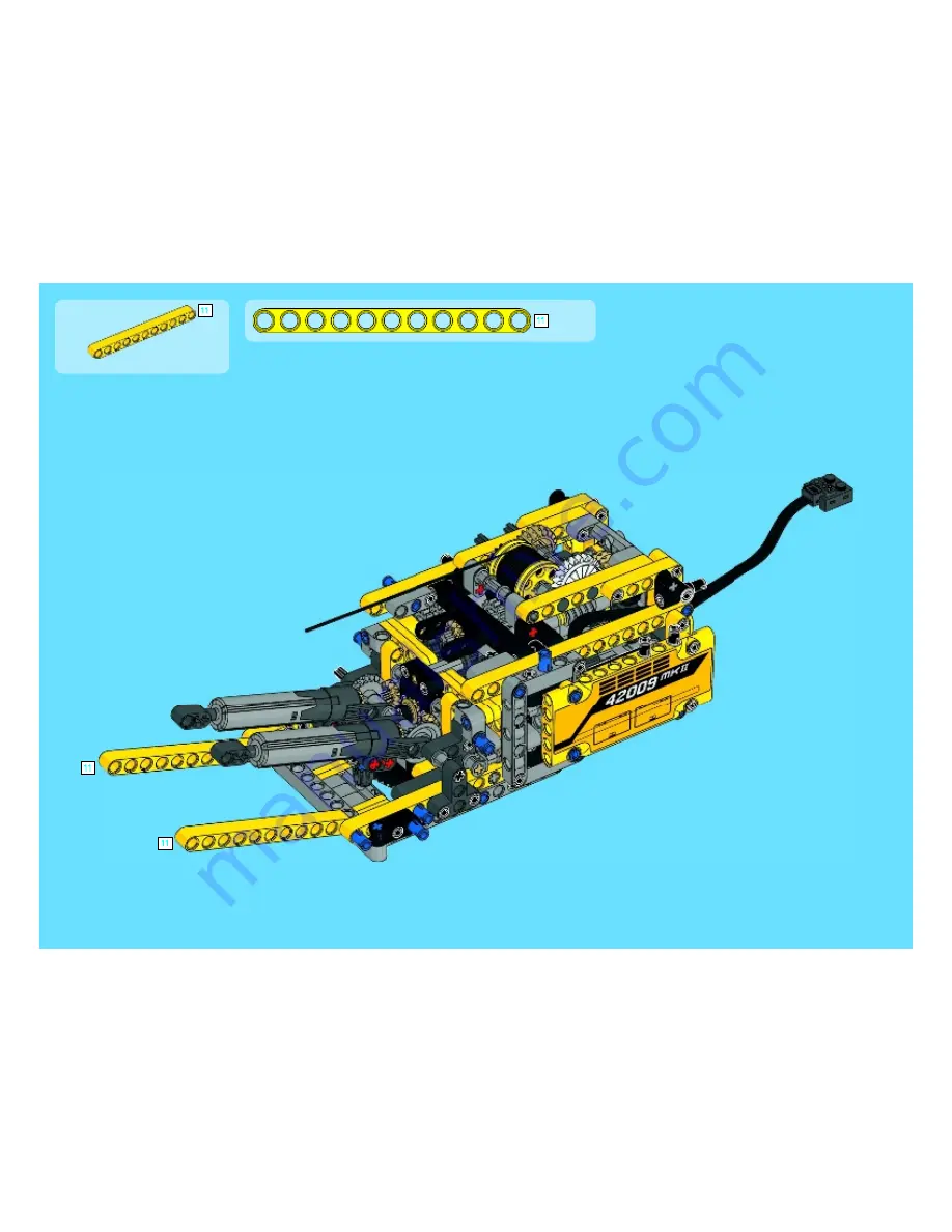 LEGO 42009 Technic Скачать руководство пользователя страница 308