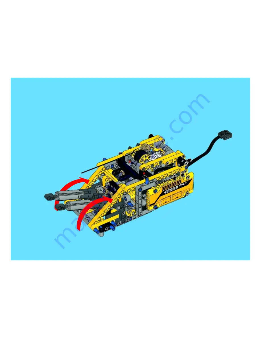 LEGO 42009 Technic Скачать руководство пользователя страница 309