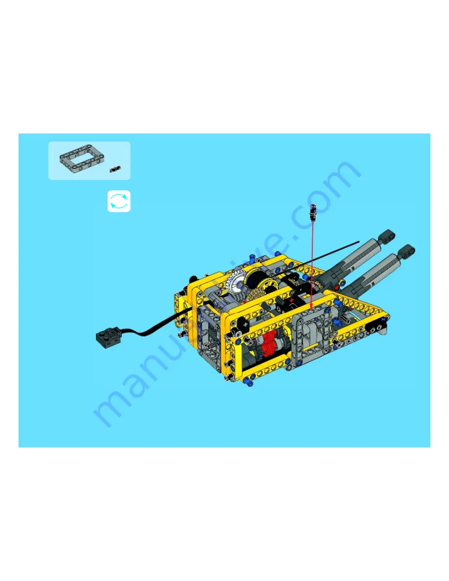 LEGO 42009 Technic Building Instructions Download Page 311