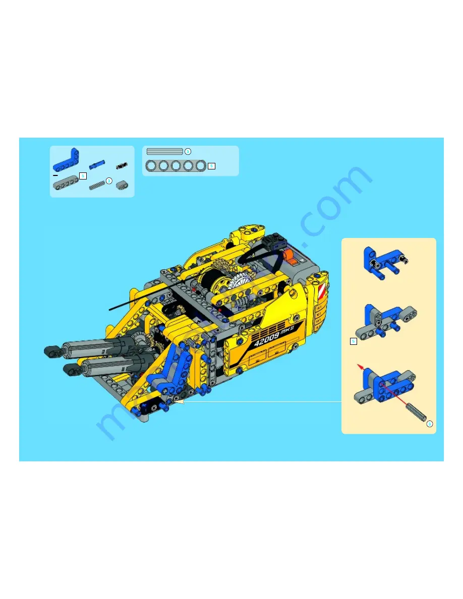 LEGO 42009 Technic Скачать руководство пользователя страница 329