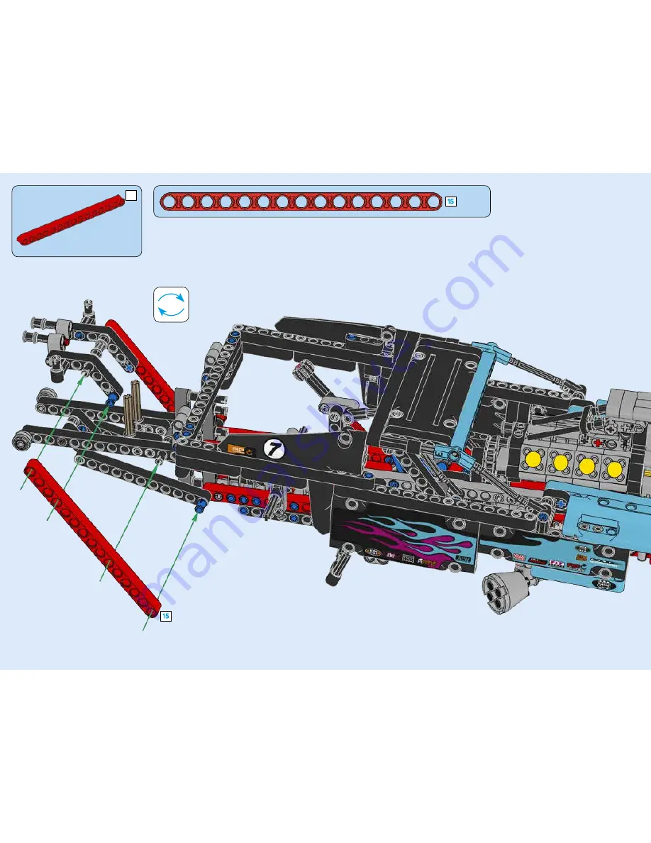 LEGO 42050 Скачать руководство пользователя страница 112