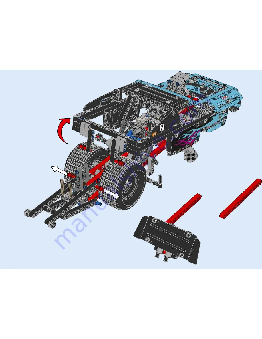 LEGO 42050 Скачать руководство пользователя страница 124