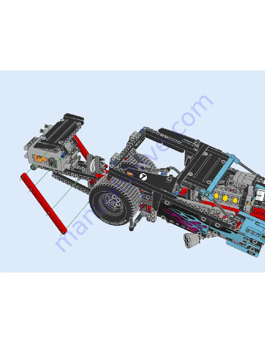 LEGO 42050 Скачать руководство пользователя страница 129