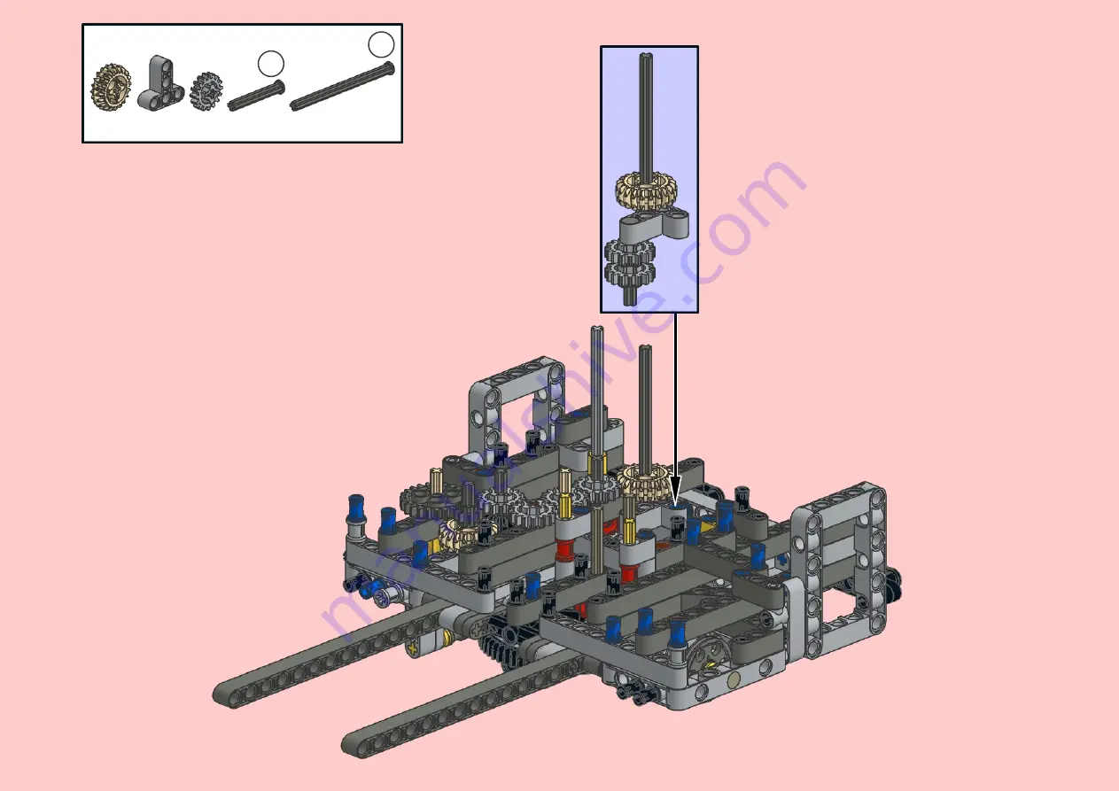 LEGO 42055 Building Instructions Download Page 10