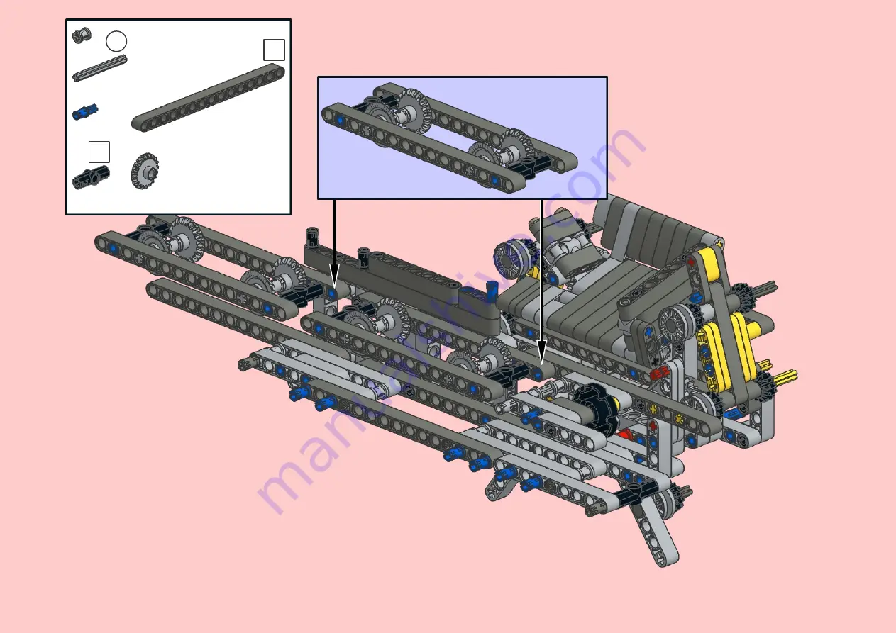 LEGO 42055 Скачать руководство пользователя страница 21