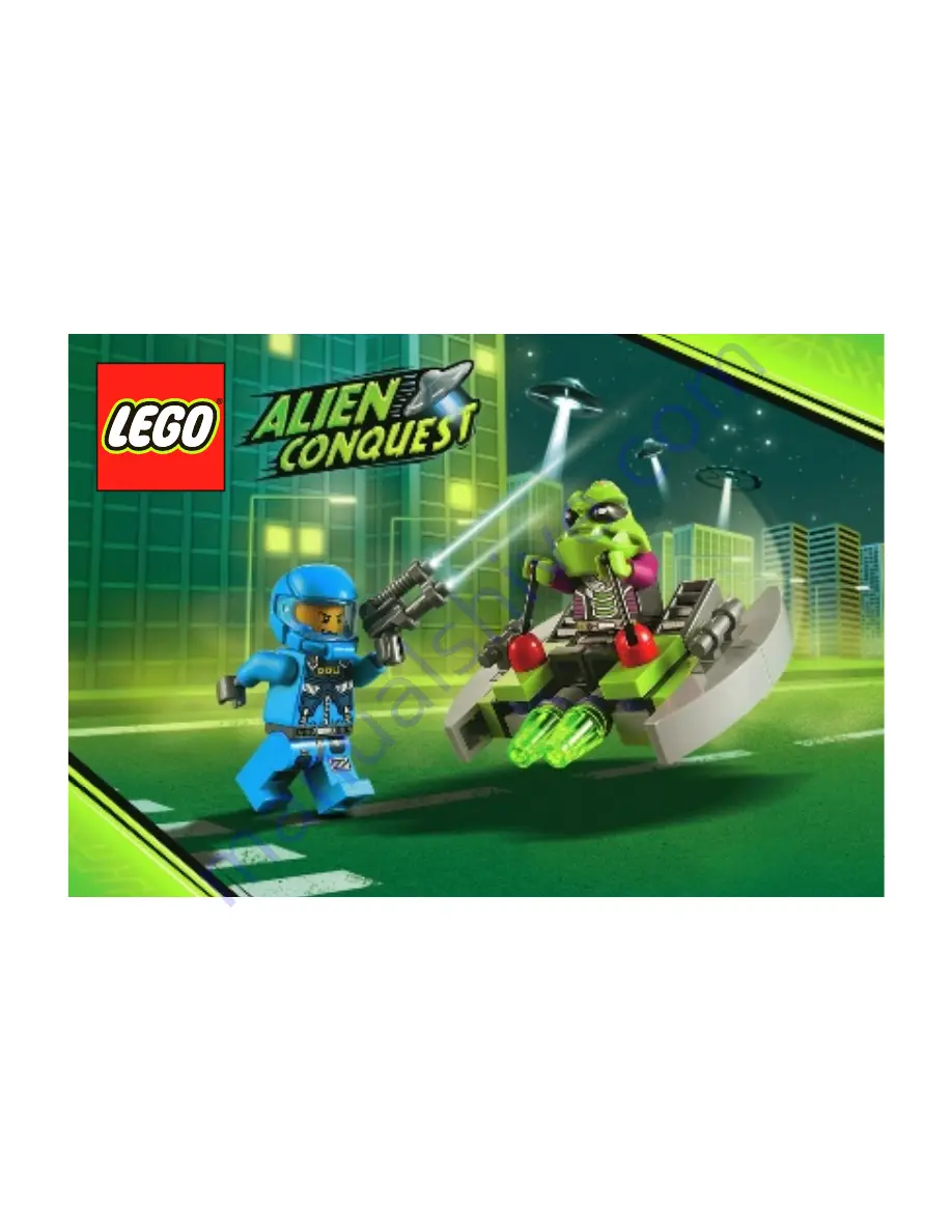 LEGO Alien Conquest 7049 Building Instructions Download Page 1