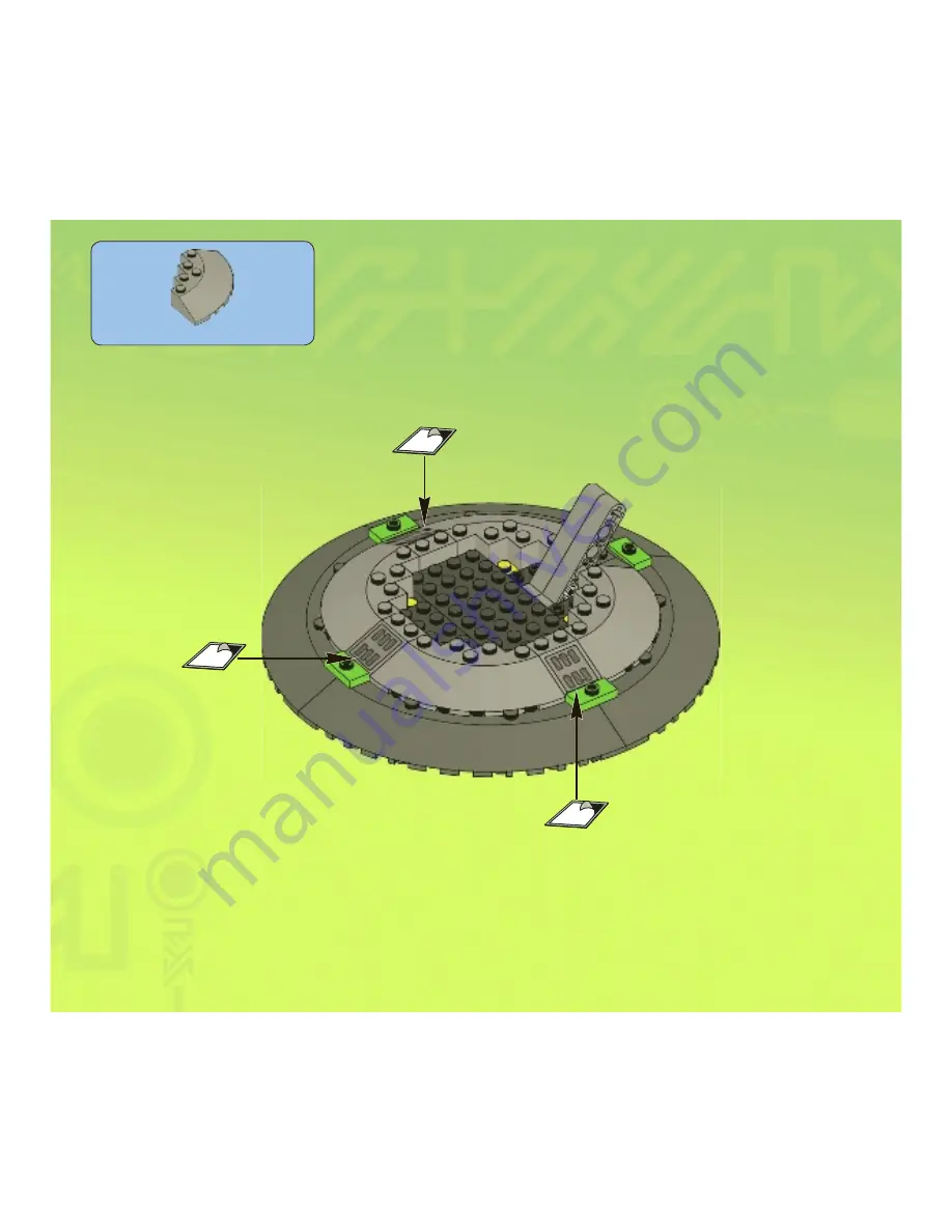 LEGO Alien Conquest 7065 Building Instructions Download Page 23