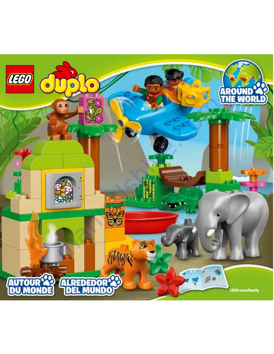 LEGO Duplo 10804 Instructions Manual Download Page 1