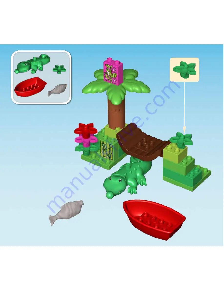 LEGO Duplo 10804 Instructions Manual Download Page 13