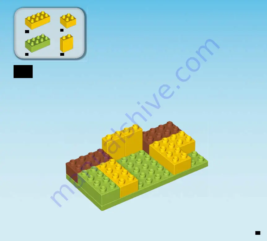 LEGO duplo AROUND THE WORLD 10805 Assembly Manual Download Page 33