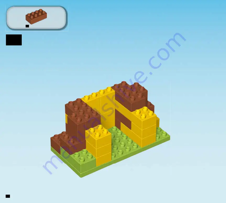 LEGO duplo AROUND THE WORLD 10805 Assembly Manual Download Page 36