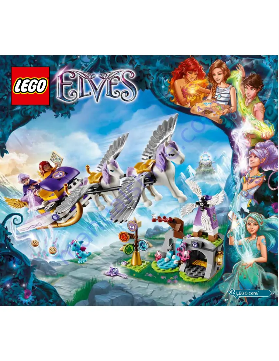 LEGO Elves 41077 Manual Download Page 1