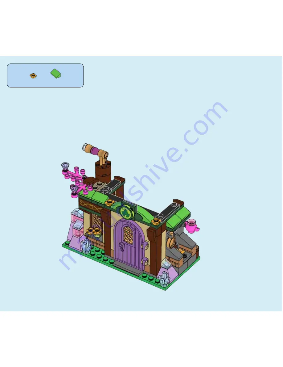 LEGO Elves 41174 Assembly Manual Download Page 62