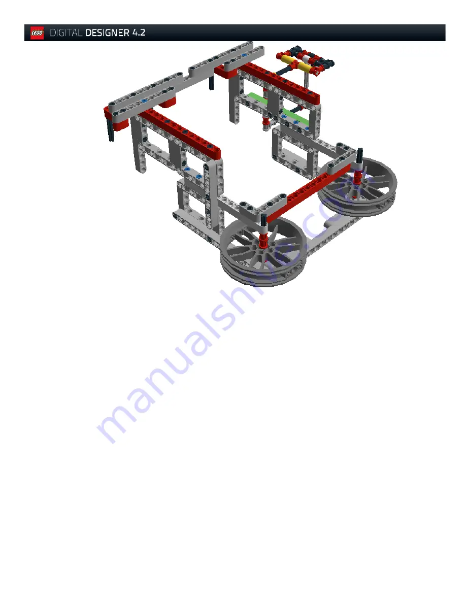 LEGO EV3 Wall Follow Attachment Assebly Instructions Download Page 1