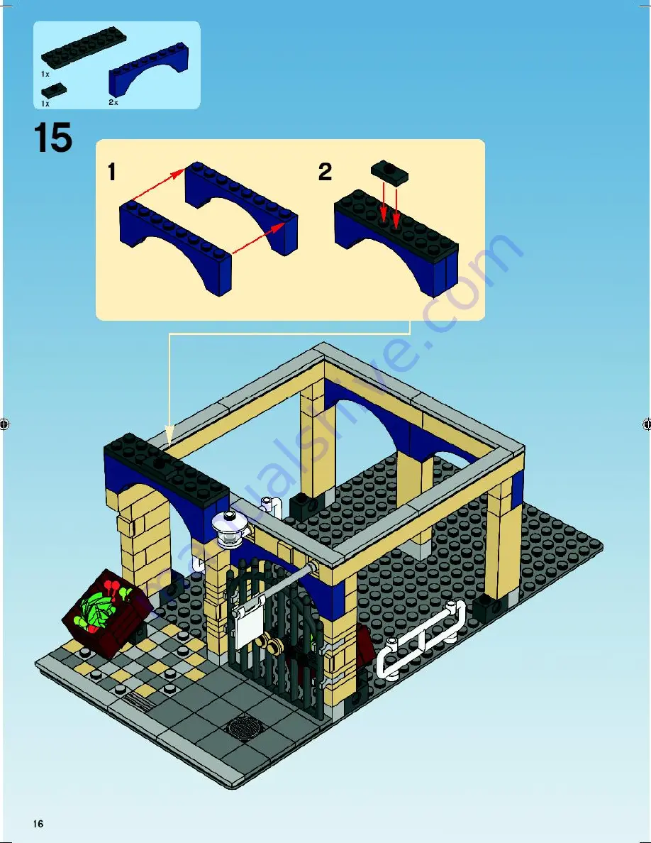 LEGO Factory 10190 Assembly Instructions Manual Download Page 16