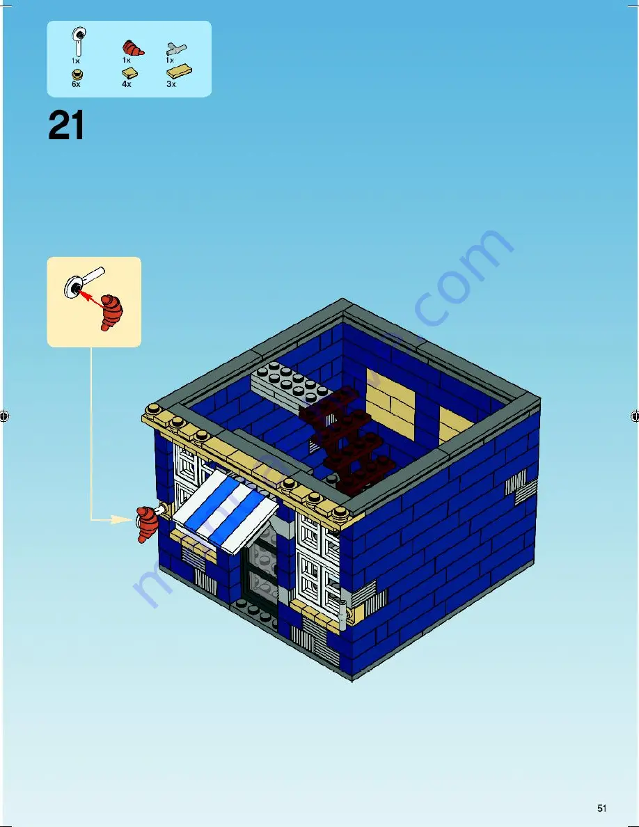 LEGO Factory 10190 Скачать руководство пользователя страница 51