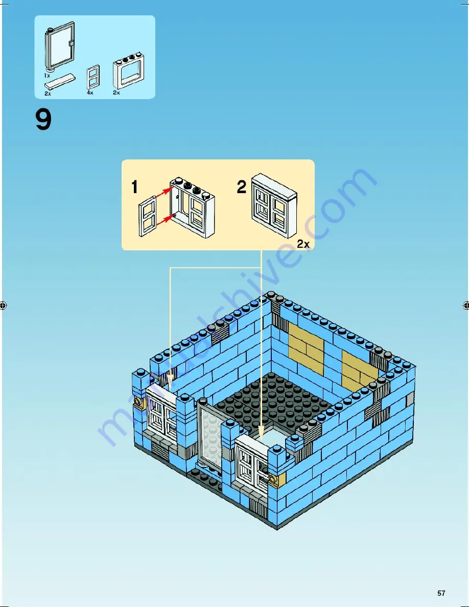 LEGO Factory 10190 Скачать руководство пользователя страница 57