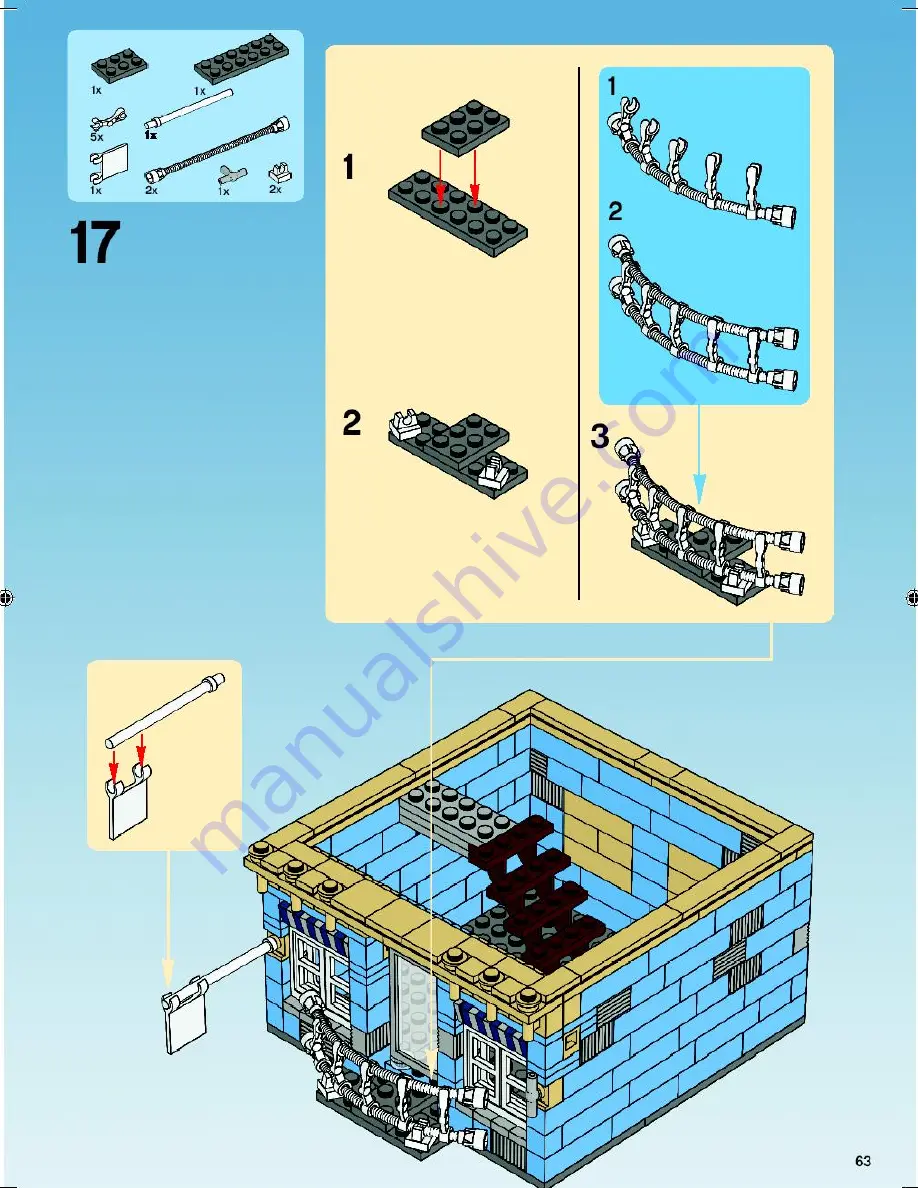 LEGO Factory 10190 Скачать руководство пользователя страница 63