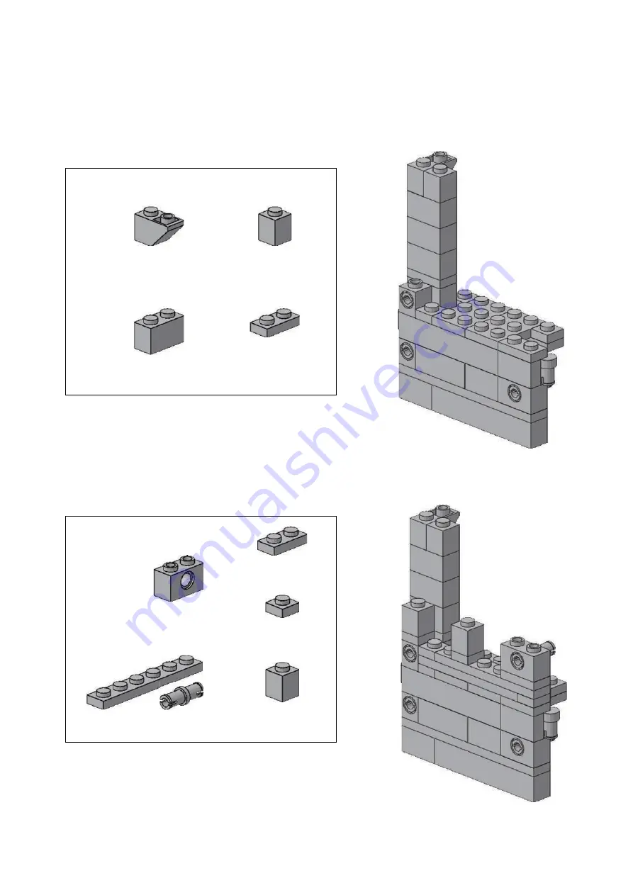 LEGO Frans Snik VERY LARGE TELESCOPE Building Instructions Download Page 60