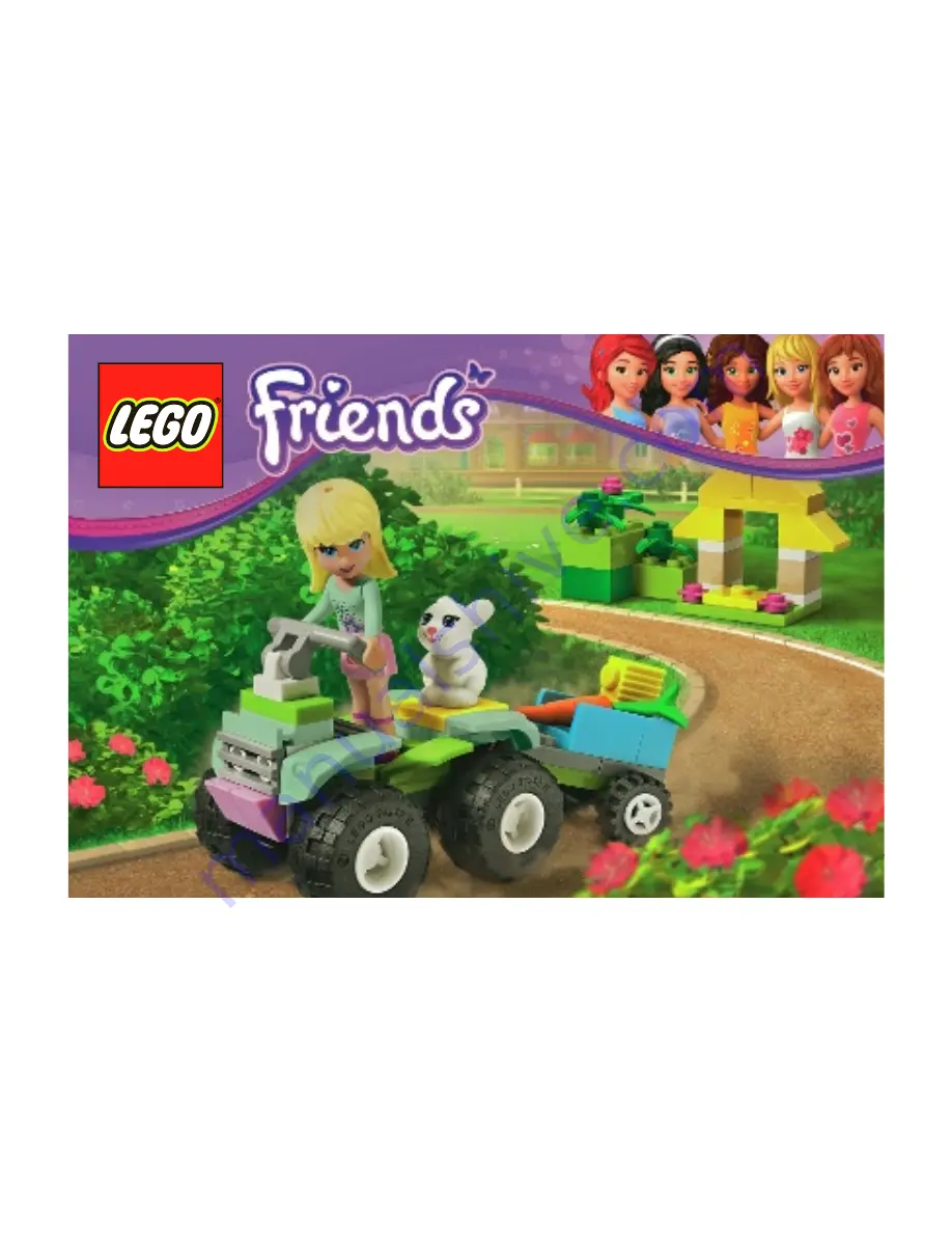 LEGO Friends 3935 Instructions Manual Download Page 1