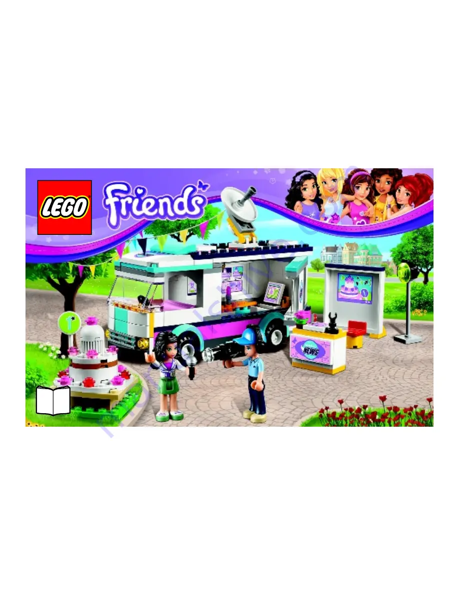 LEGO FRIENDS 41056 Instructions Manual Download Page 1