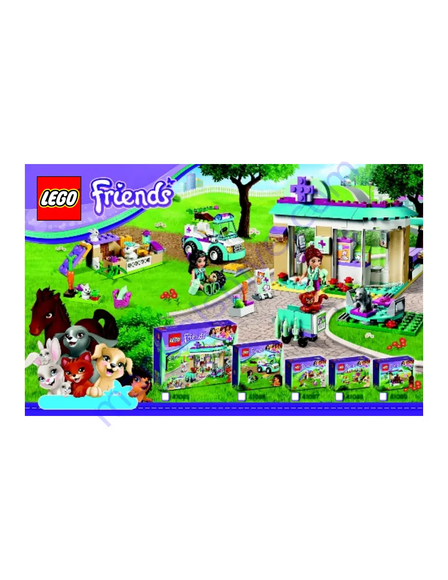 LEGO FRIENDS 41085 Скачать руководство пользователя страница 62