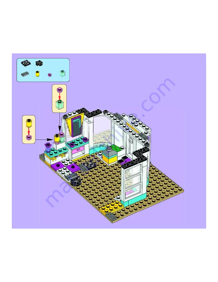 LEGO FRIENDS 41093 Building Instructions Download Page 38