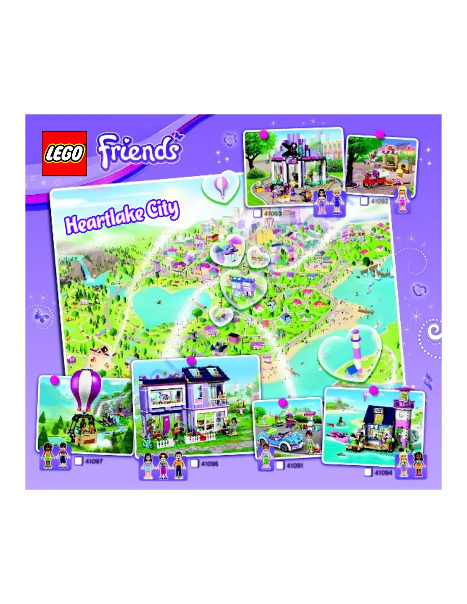 LEGO FRIENDS 41093 Скачать руководство пользователя страница 80