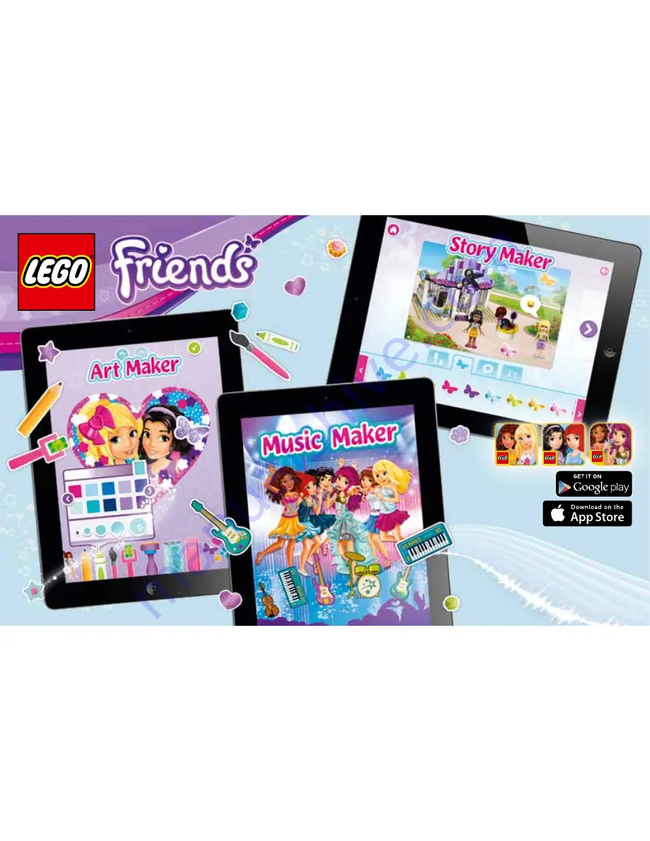 LEGO FRIENDS 41117 Building Instructions Download Page 66