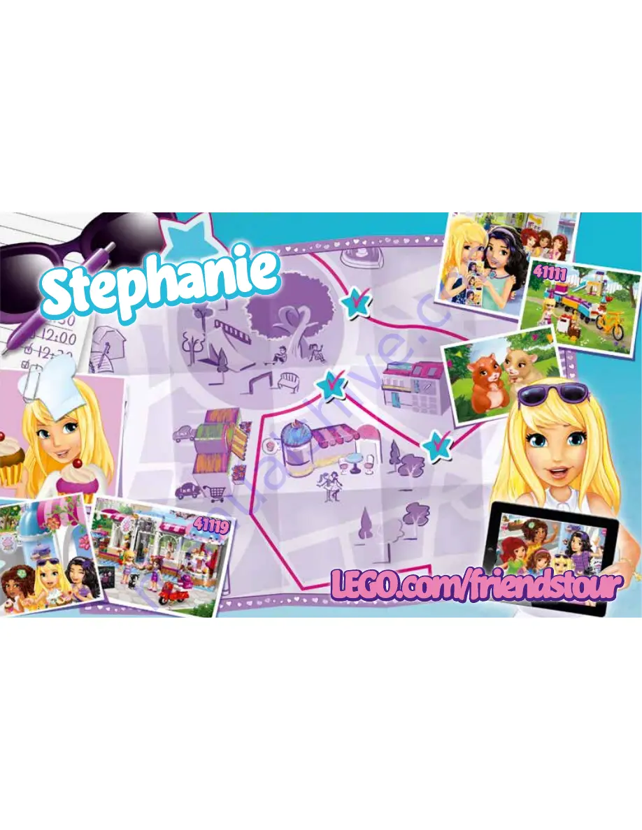 LEGO FRIENDS 41117 Building Instructions Download Page 67