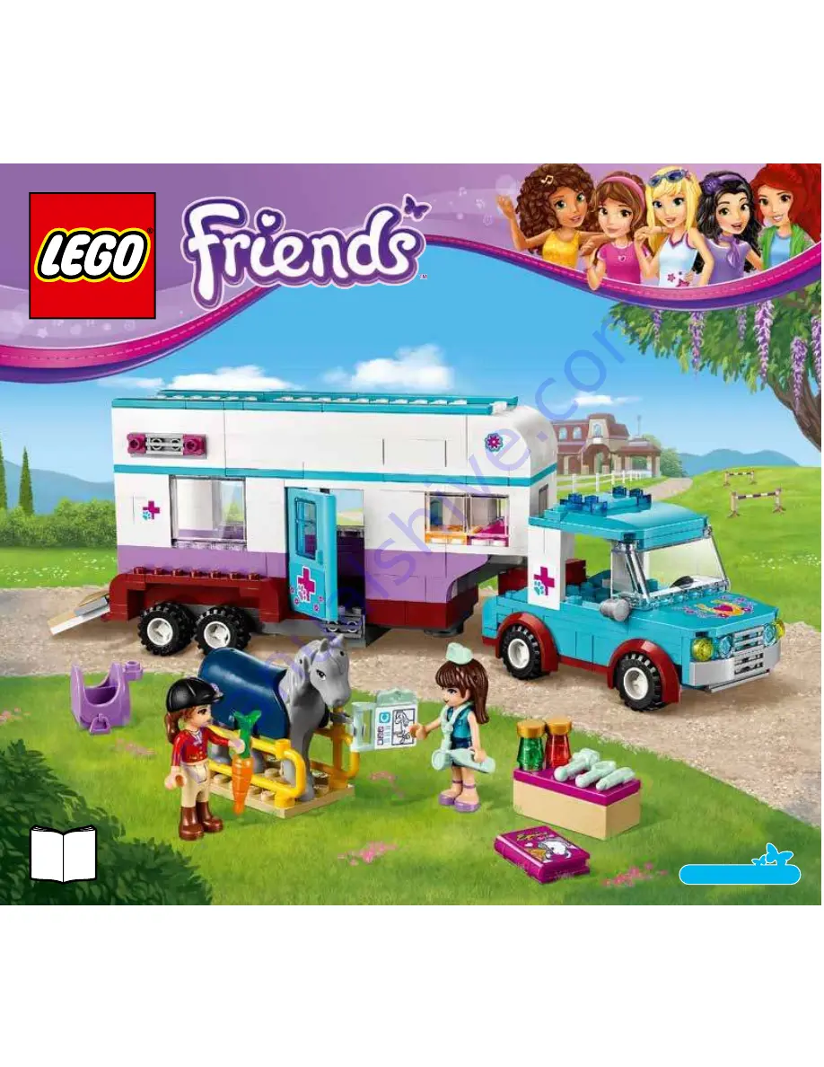 LEGO Friends 41125 Manual Download Page 1