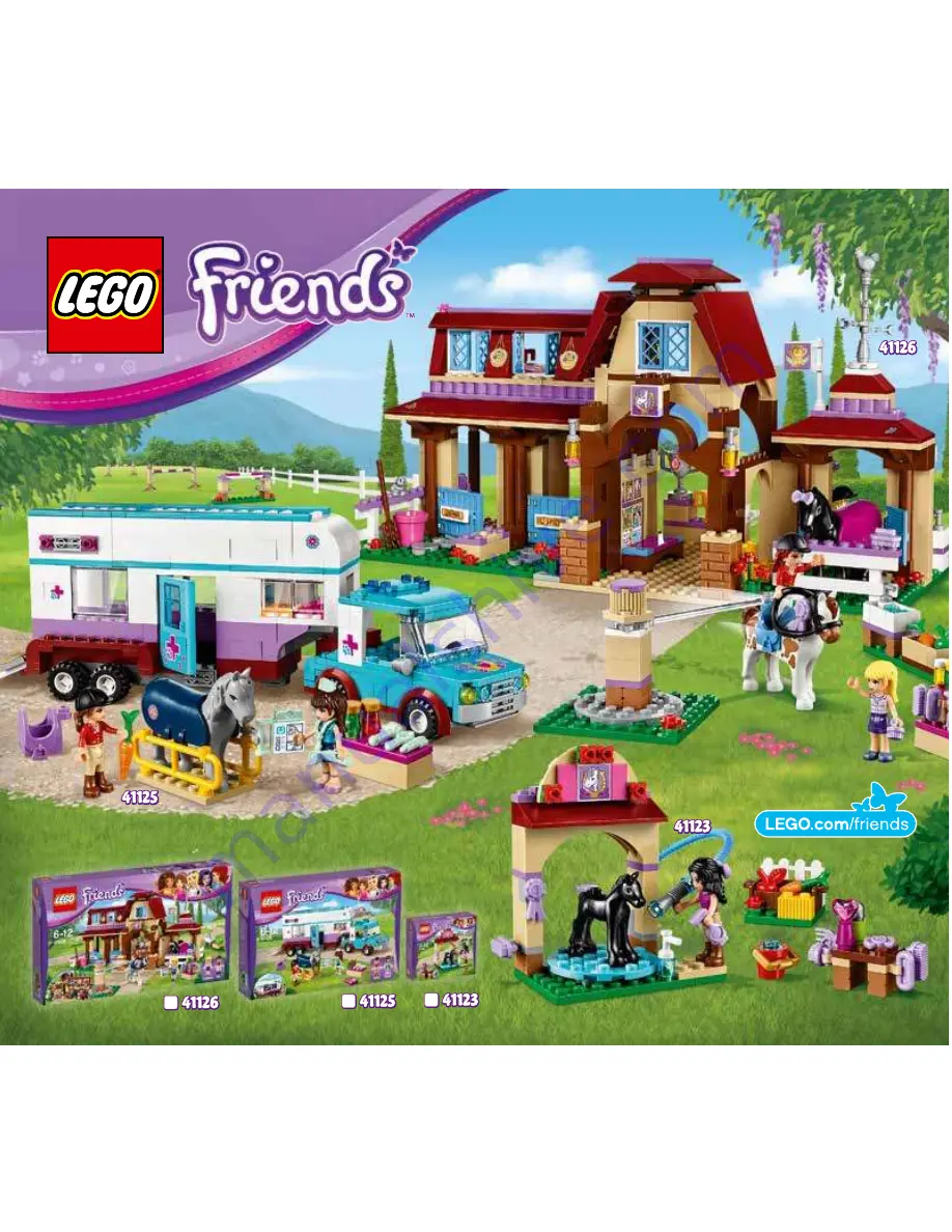 LEGO Friends 41125 Скачать руководство пользователя страница 62