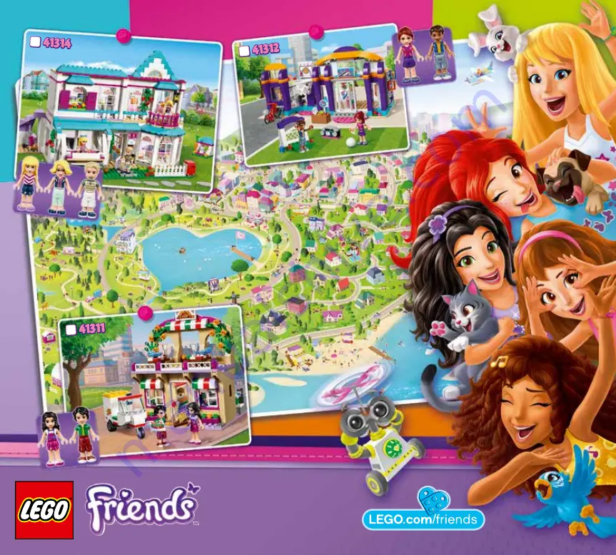 LEGO Friends 41312 Скачать руководство пользователя страница 63