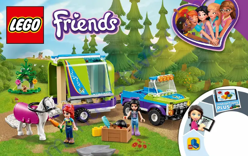 LEGO Friends 41371 Manual Download Page 1