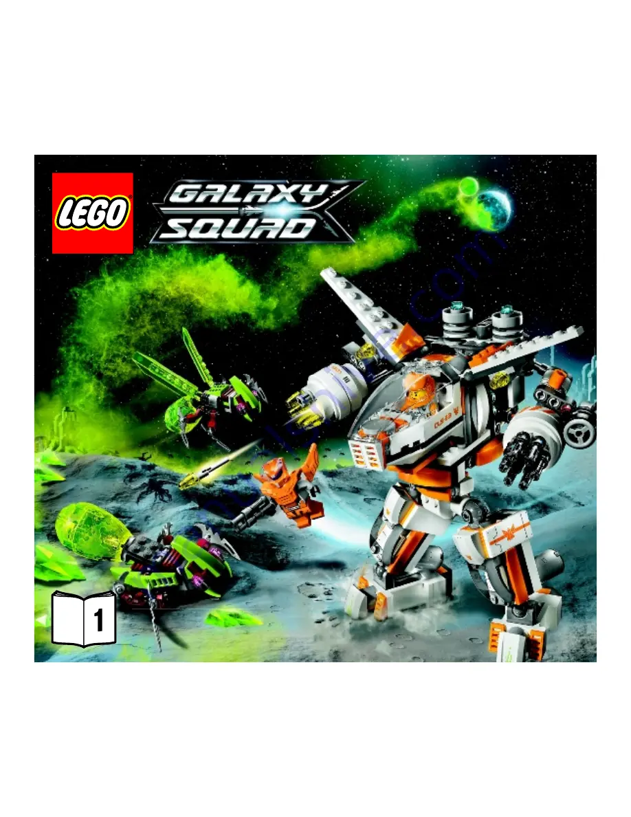 LEGO GALAXY SQUAD 70707 Building Instructions Download Page 1