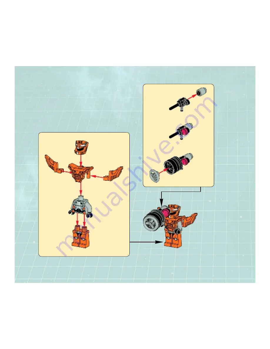 LEGO GALAXY SQUAD 70707 Building Instructions Download Page 4