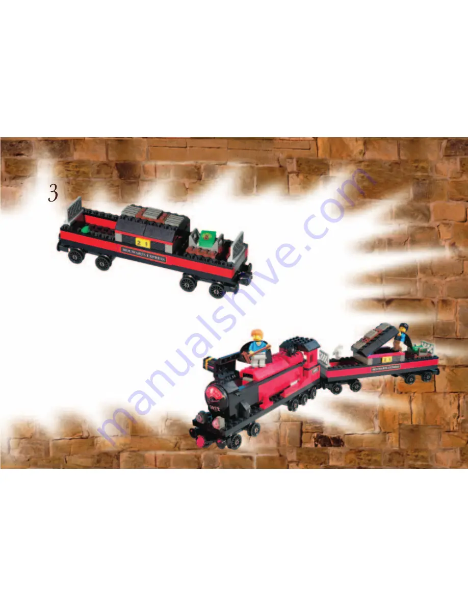 LEGO Harry Potter 4708 Building Instructions Download Page 43